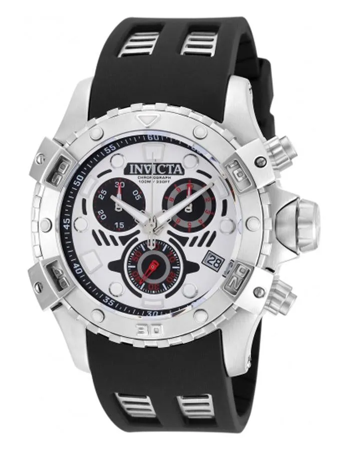 INVICTA Specialty Mens Watch - Stainless Steel - Chronograph - Silicone - Date