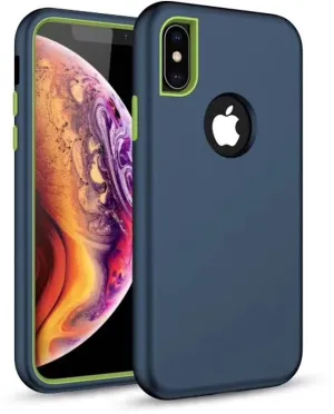 iPhone 11 Defender Hard Shell Rugged Case - Blue