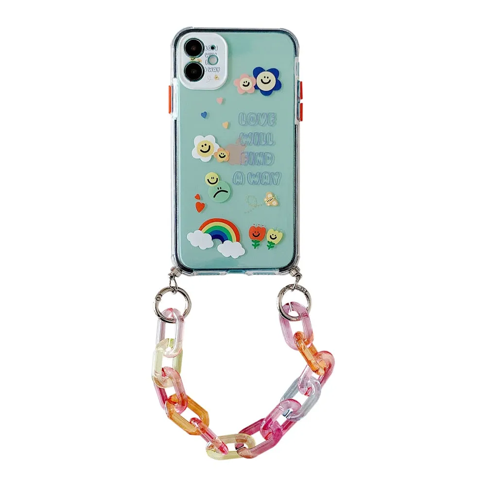 iPhone cases with chain