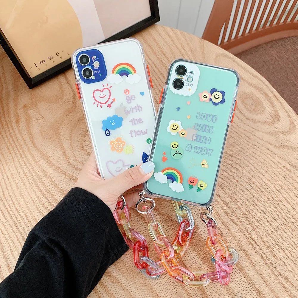 iPhone cases with chain