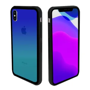 iPhone X /XS Case - Color Gradient Tempered Glass Back