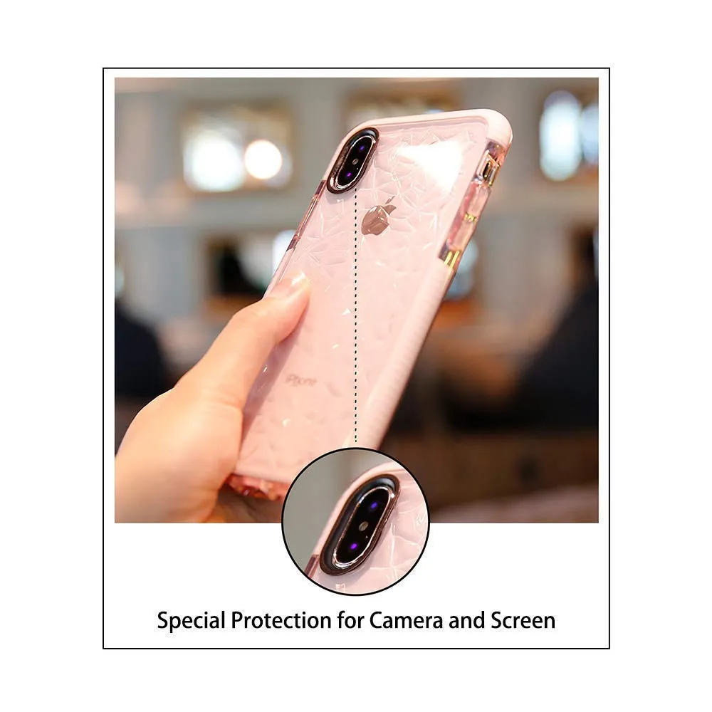 iPhone X /XS Case - Silicone Rubber Bumper, Clear