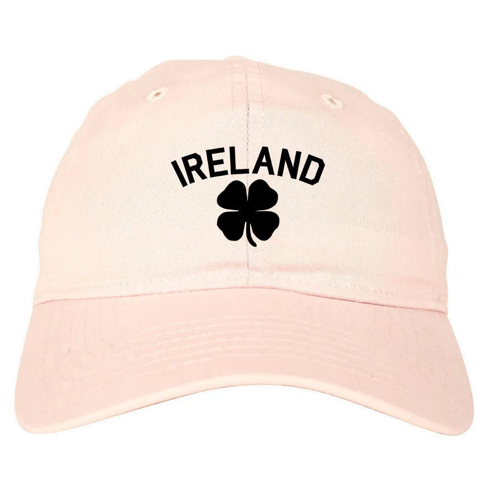 Ireland Shamrock St Paddys Day Mens Dad Hat Baseball Cap