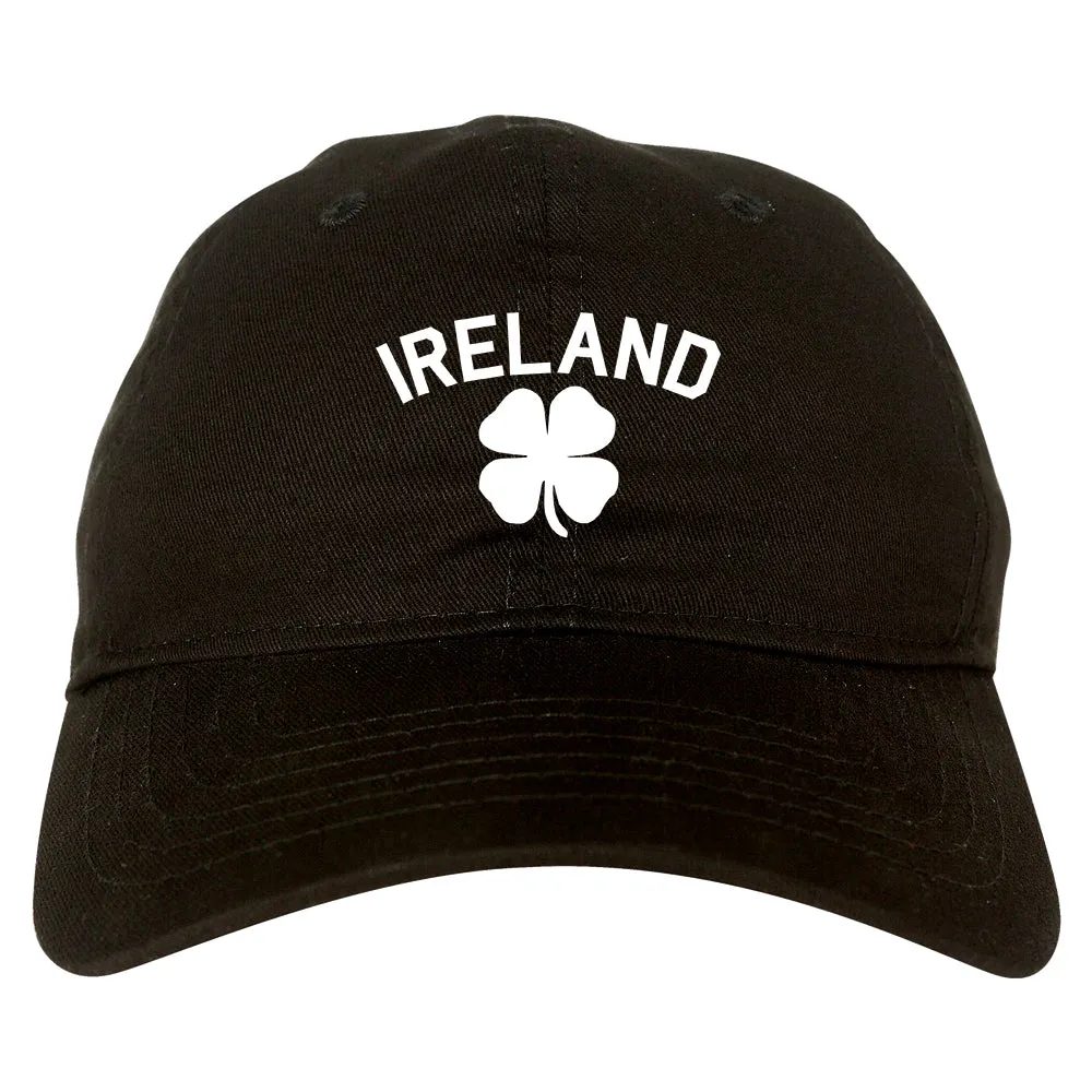 Ireland Shamrock St Paddys Day Mens Dad Hat Baseball Cap