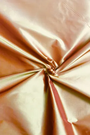 Iridescent Gold/Yellow Taffeta Silk Fabric