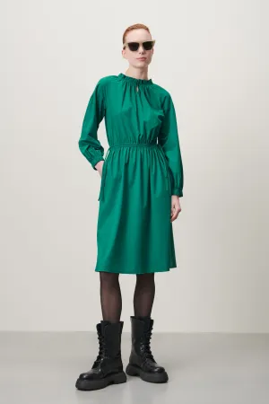 Iris Dress Technical Jersey | Green