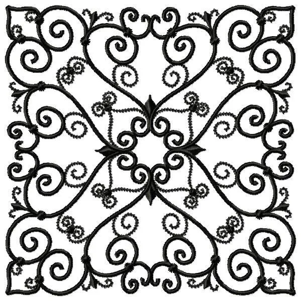 Iron & Lace 6x10--Set of 15 Designs