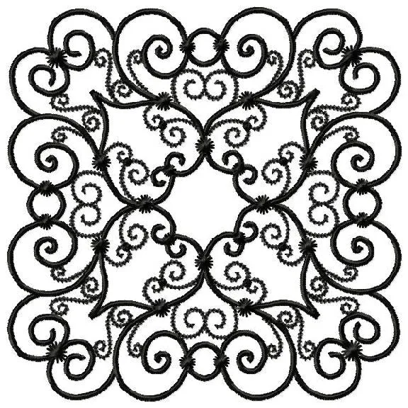 Iron & Lace 6x10--Set of 15 Designs