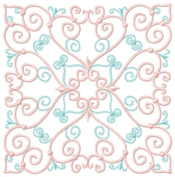 Iron & Lace 6x10--Set of 15 Designs