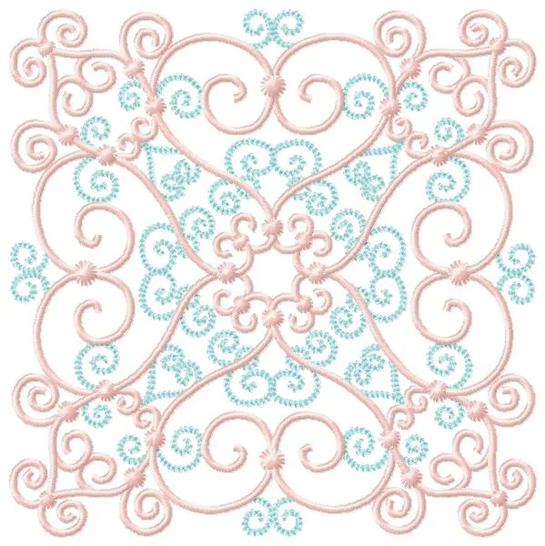 Iron & Lace 6x10--Set of 15 Designs