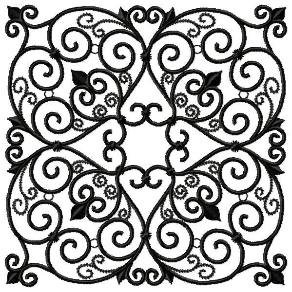 Iron & Lace 6x10--Set of 15 Designs