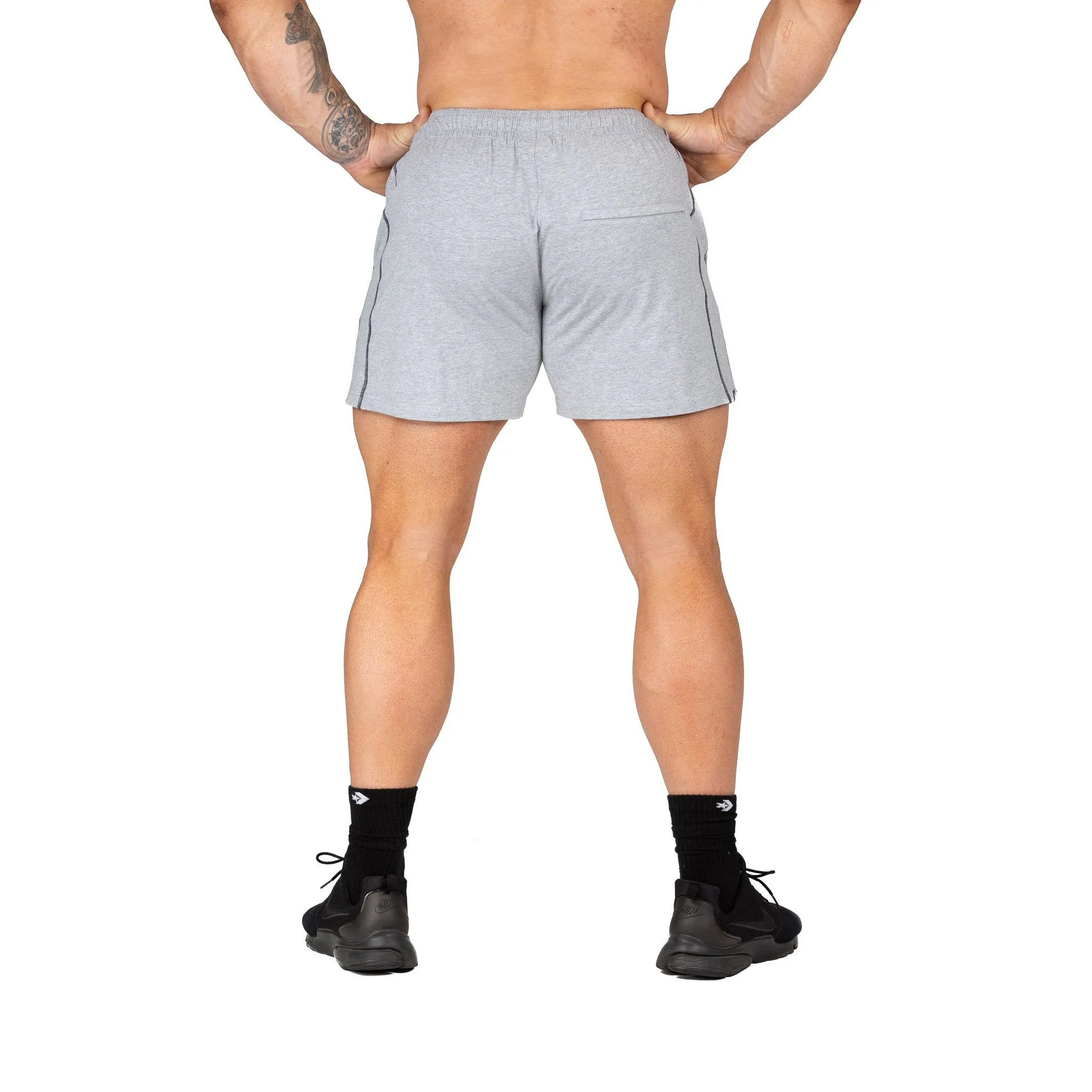 Iron Tanks Men's N1 Classic Shorts II (Marle Grey)