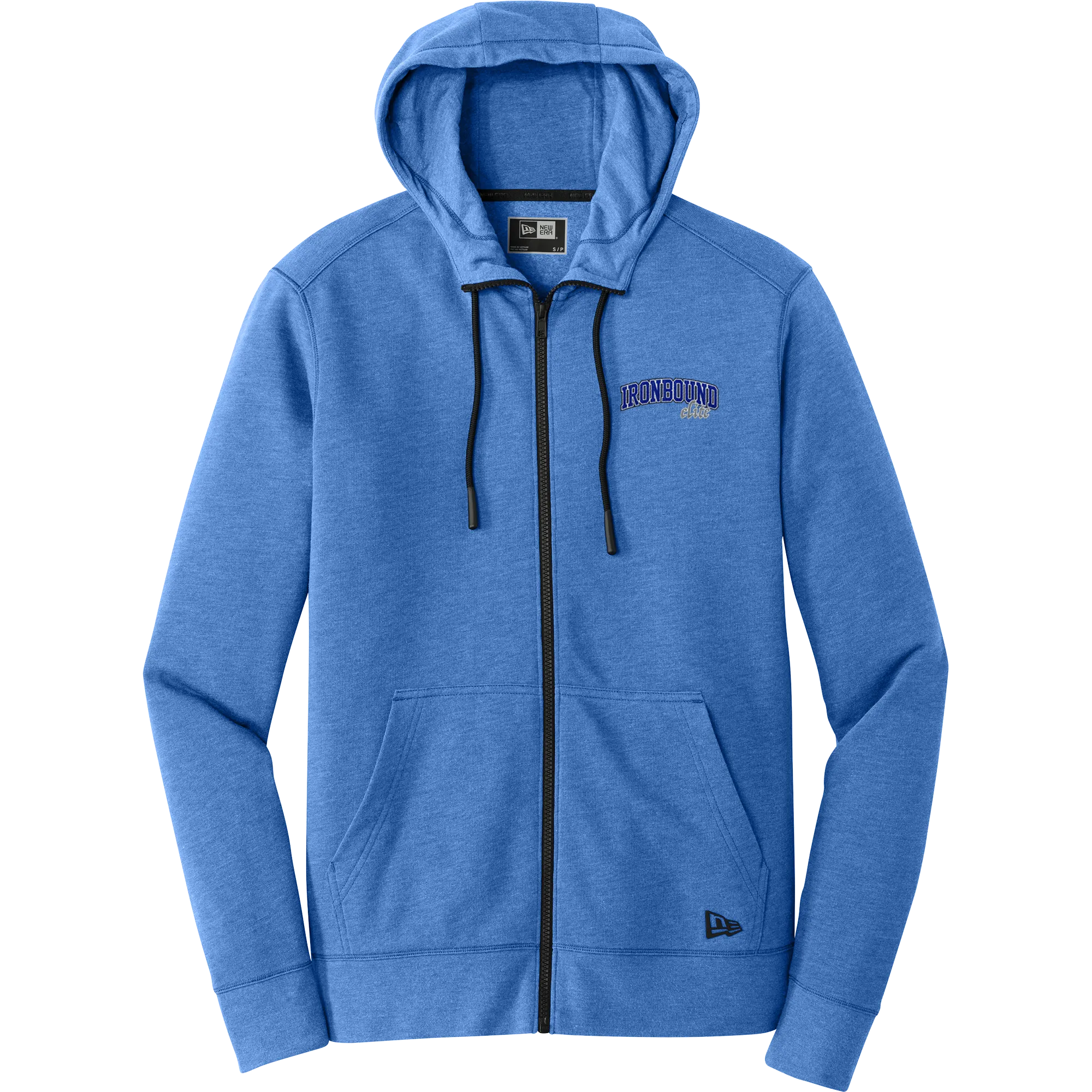 Ironbound New Era Tri-Blend Fleece Full-Zip Hoodie