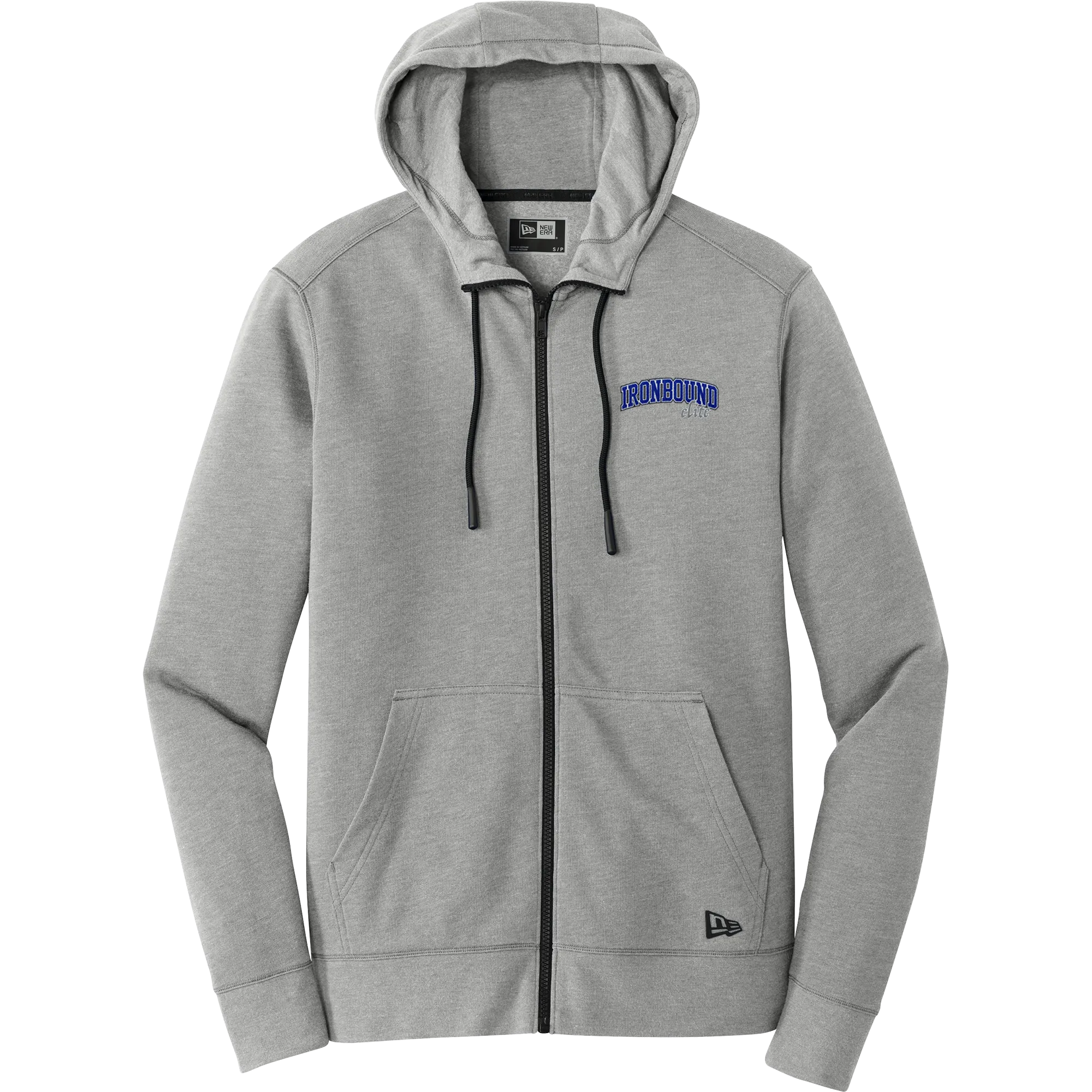 Ironbound New Era Tri-Blend Fleece Full-Zip Hoodie