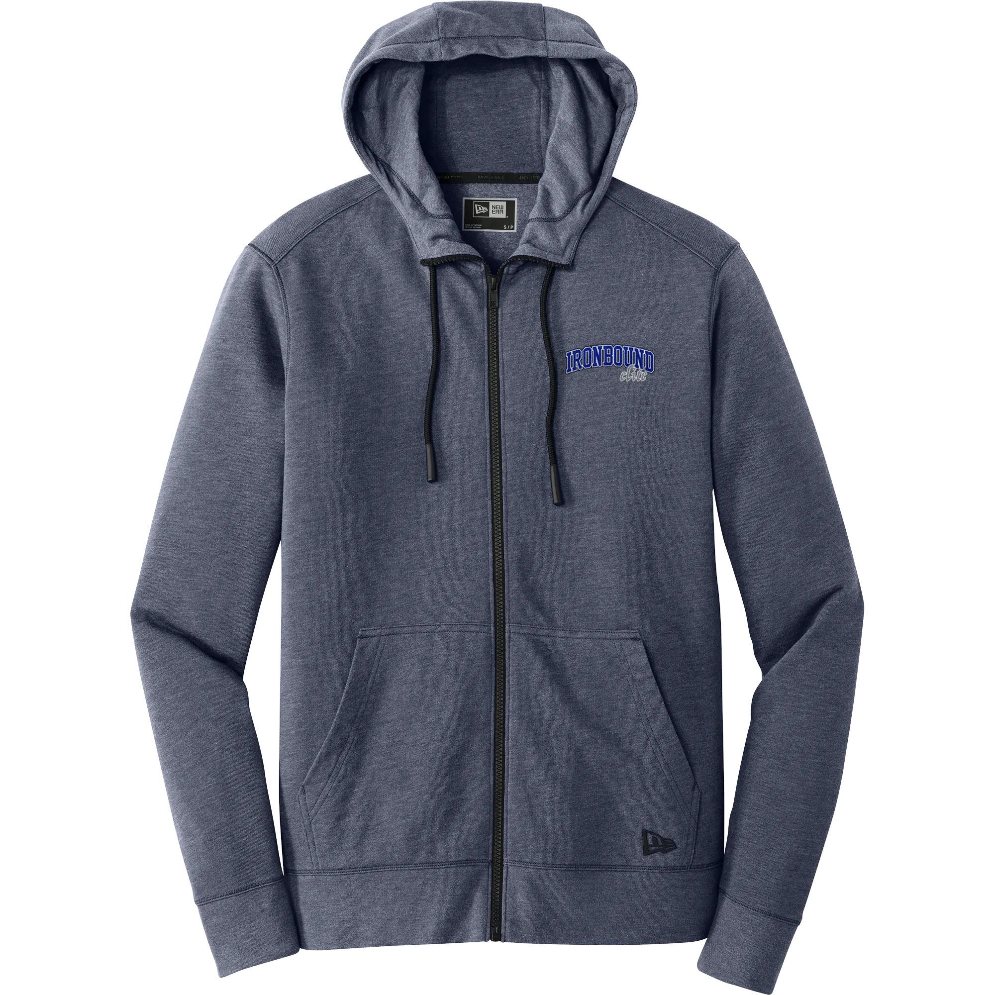 Ironbound New Era Tri-Blend Fleece Full-Zip Hoodie