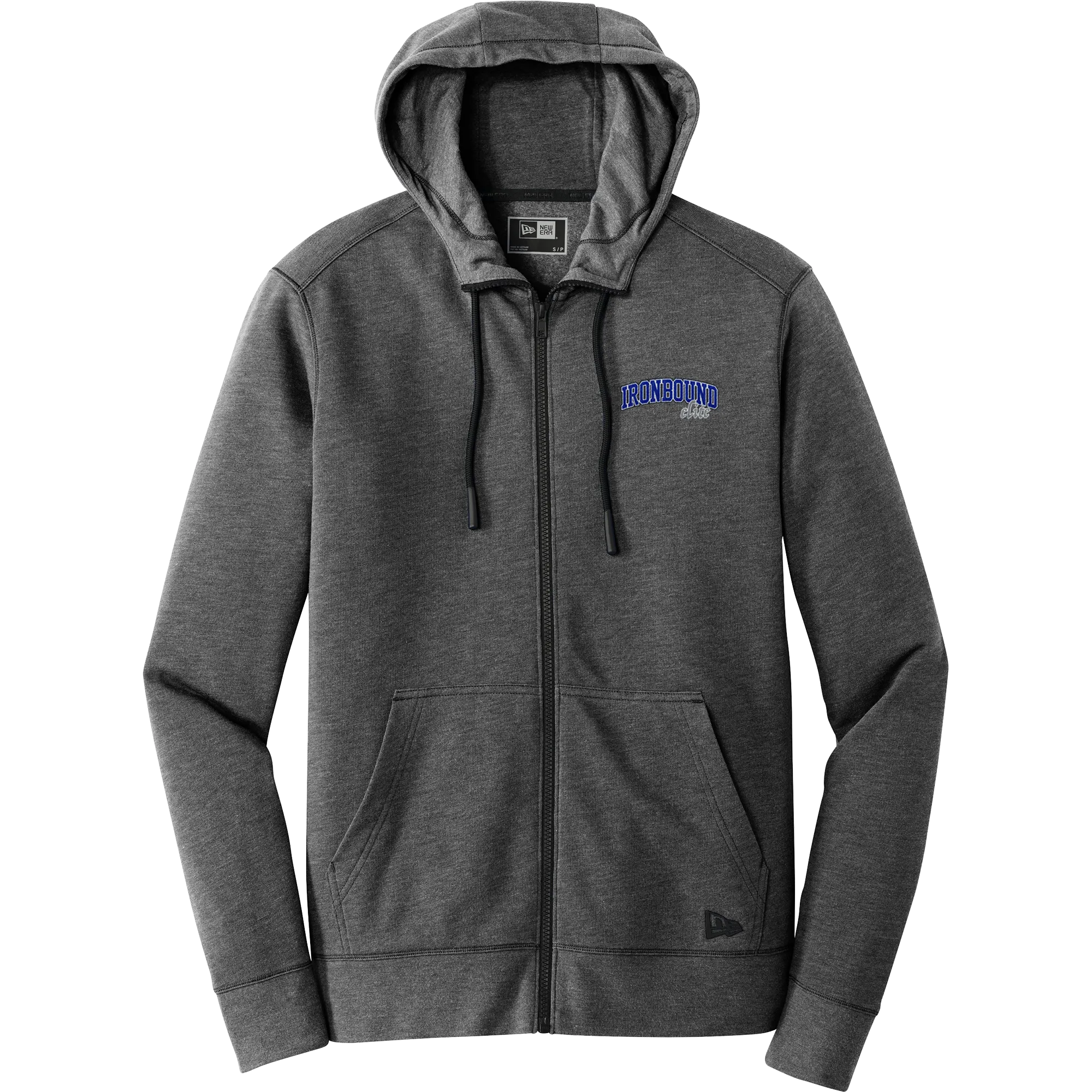 Ironbound New Era Tri-Blend Fleece Full-Zip Hoodie