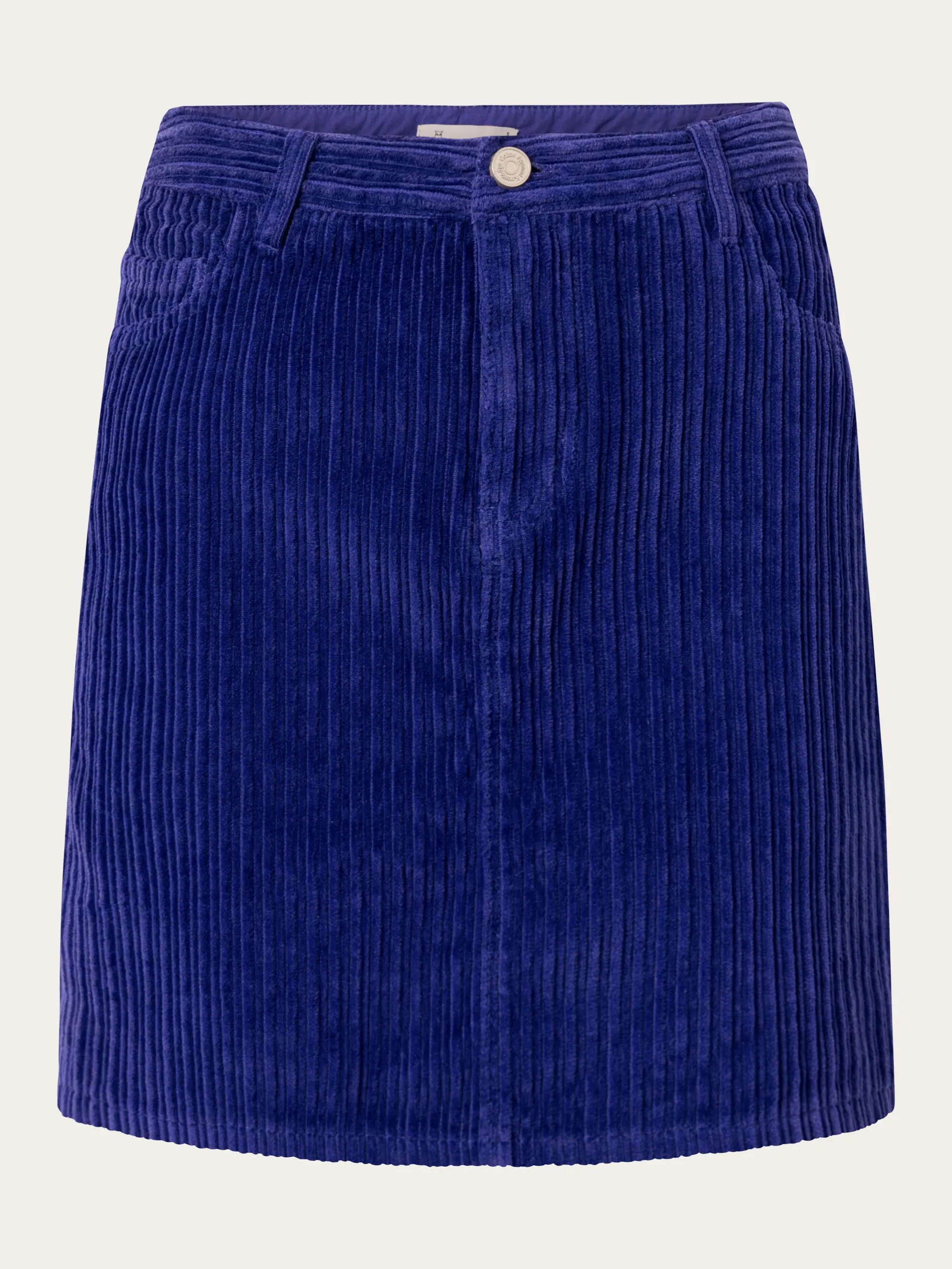 Irregular corduroy skirt - Deep Purple