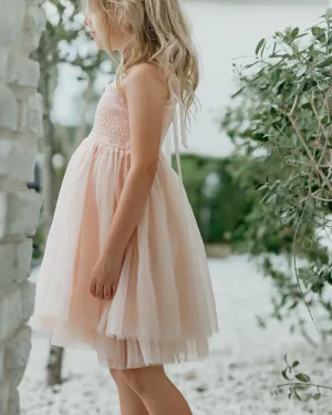 Isa Dress (blush tulle)