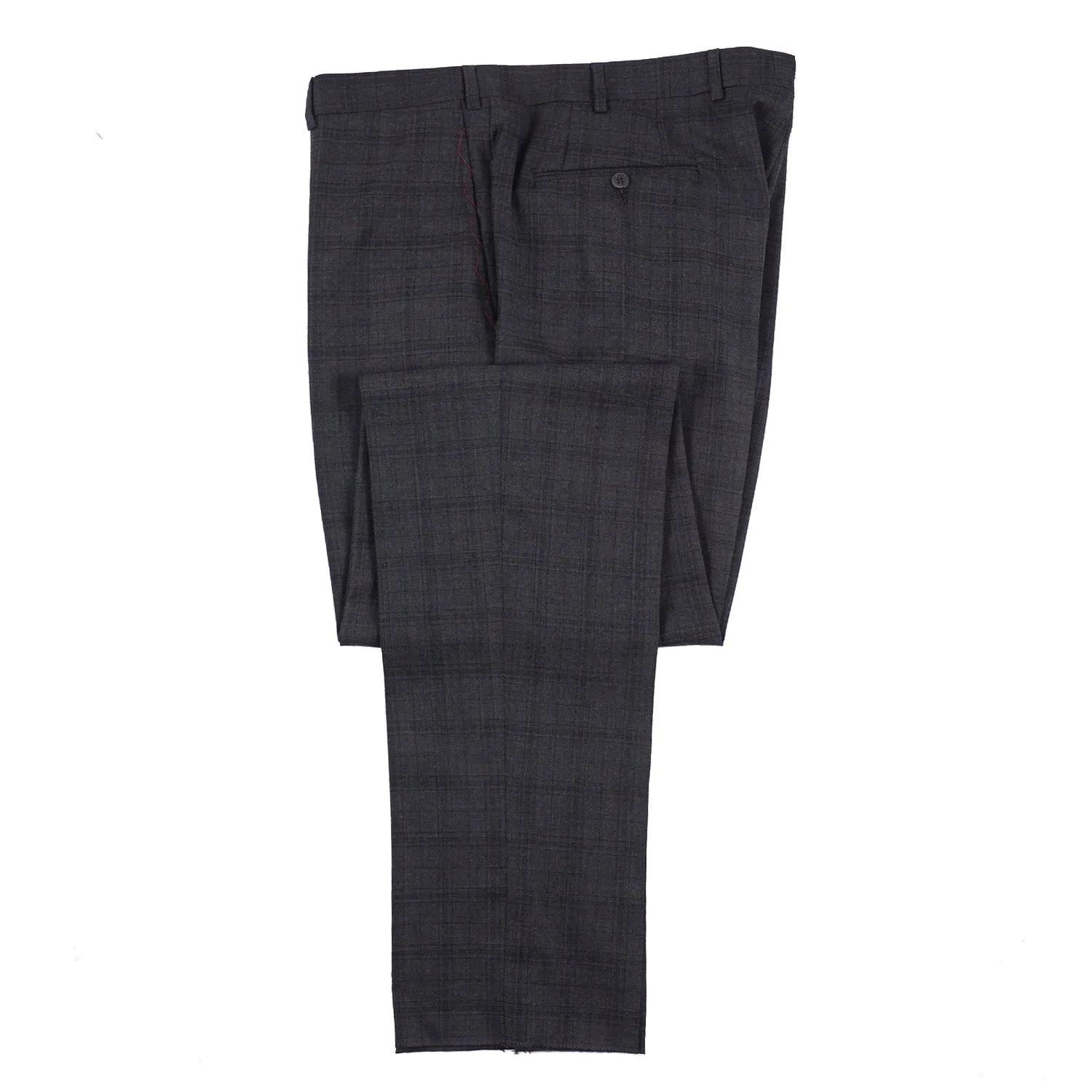 Isaia Extra-Slim Layered Check Wool Suit