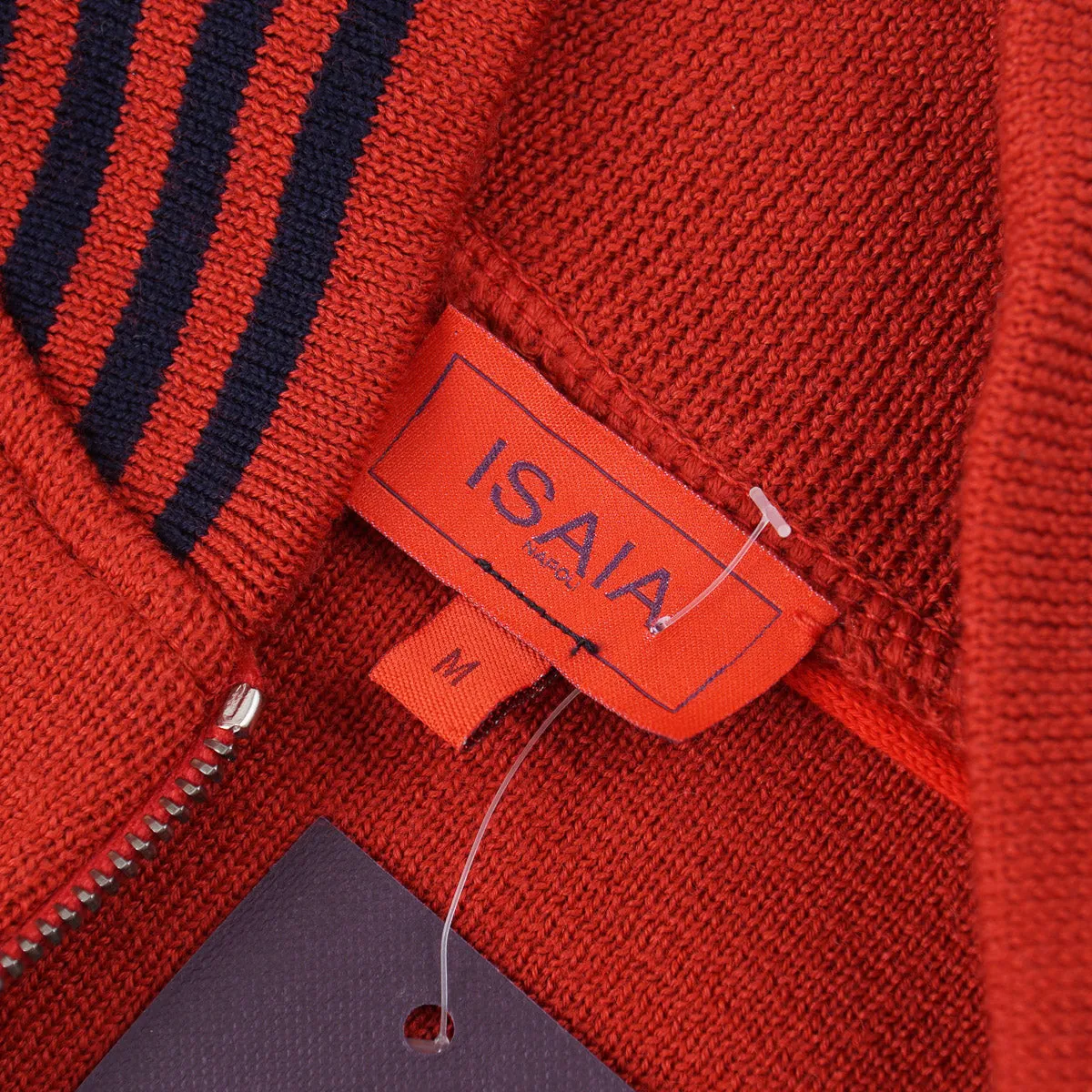 Isaia Knit Wool Sweater-Jacket