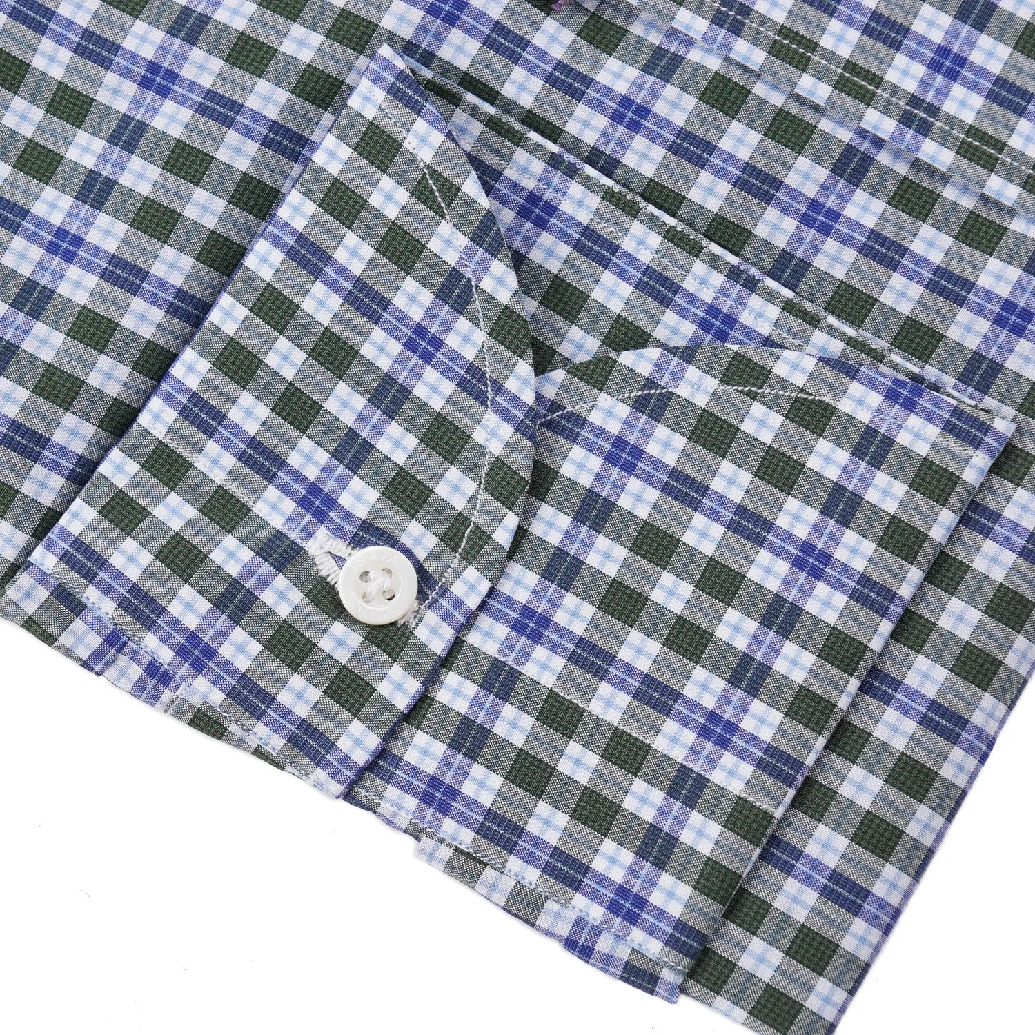 Isaia Slim-Fit Cotton Dress Shirt