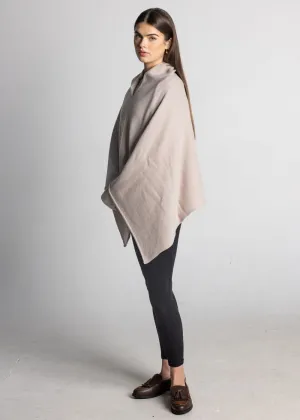 Isla Women's Scottish Made Cashmere Poncho