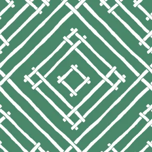 Island House Forest Green Outdoor Fabric by the Yard