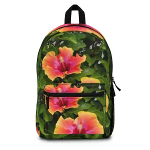 Island style Hibiscus Backpack