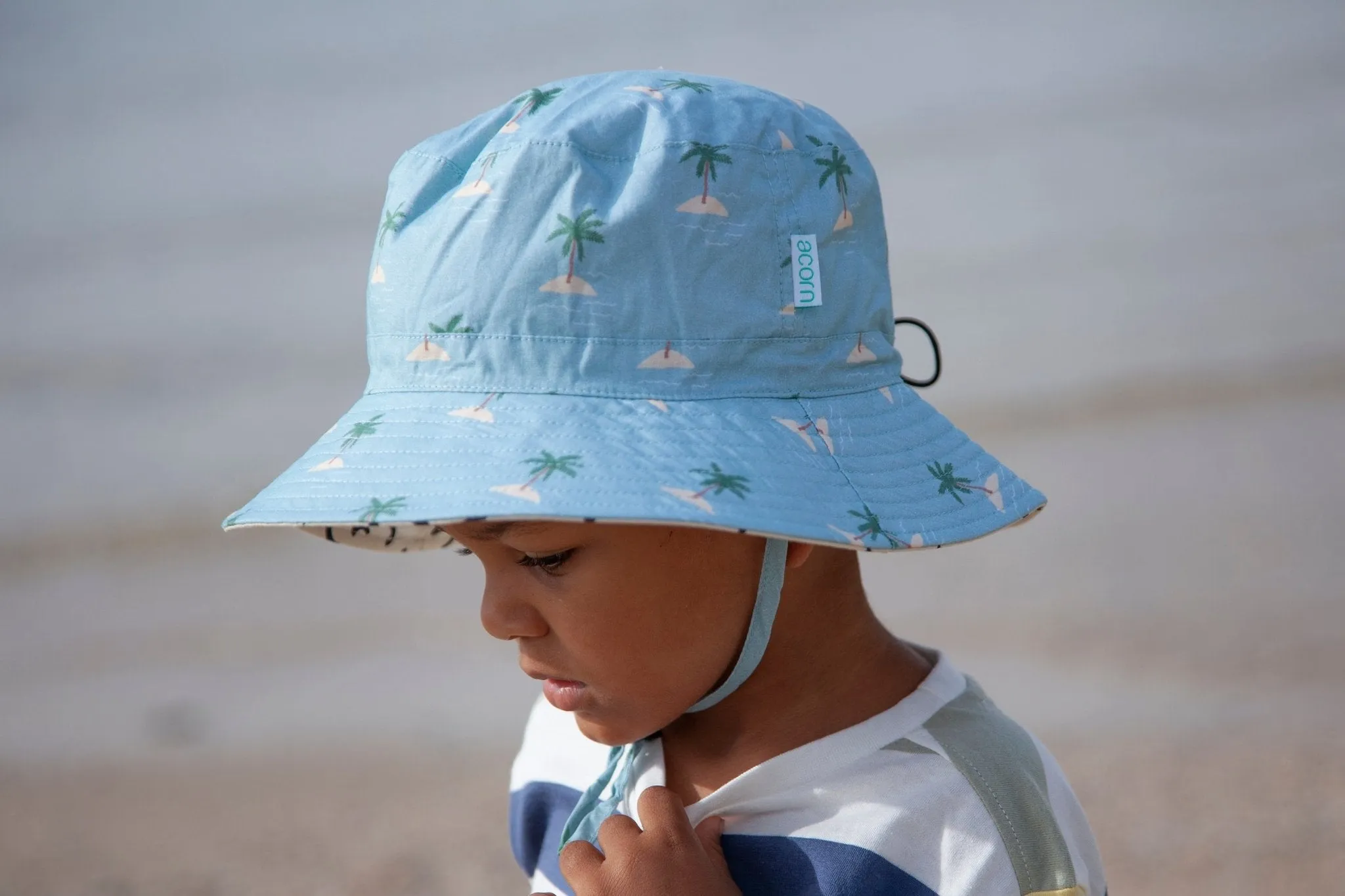 Island Wide Brim Bucket Hat