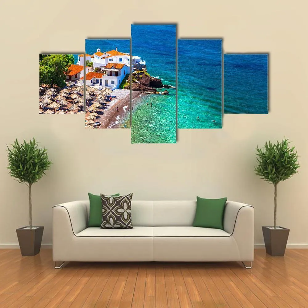 Islands Hydra  Greek Canvas Wall Art