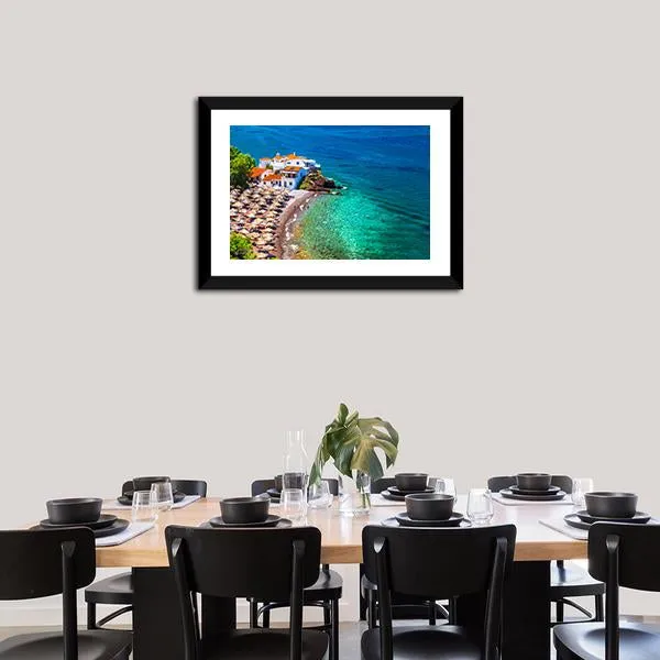 Islands Hydra  Greek Canvas Wall Art