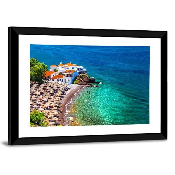 Islands Hydra  Greek Canvas Wall Art