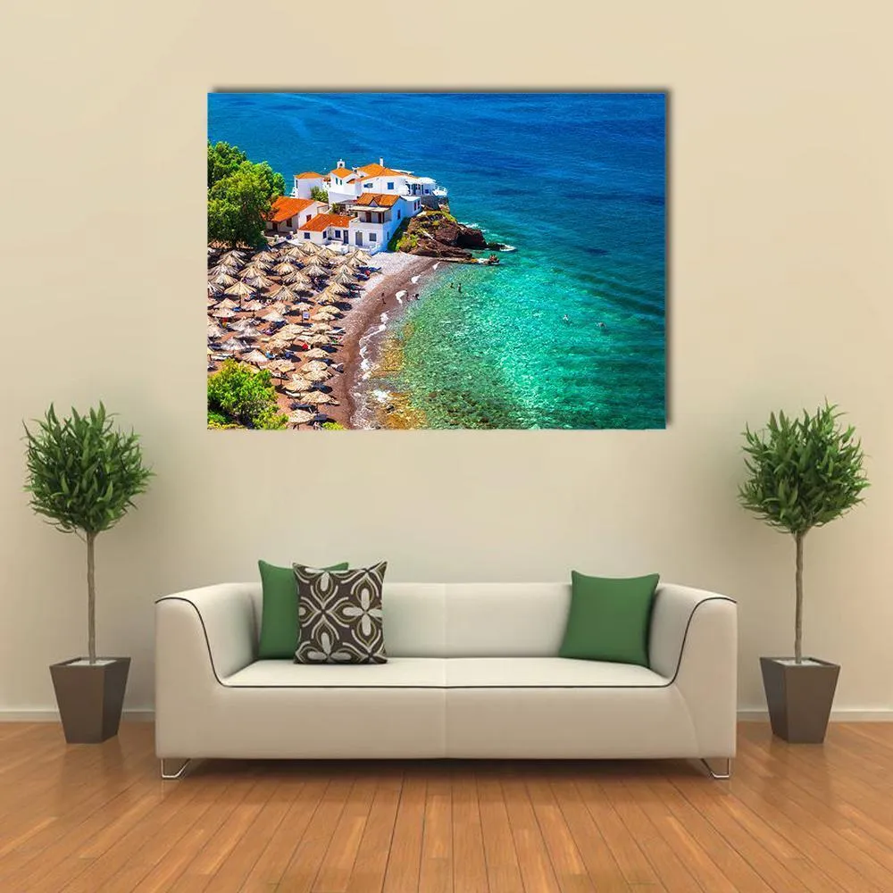 Islands Hydra  Greek Canvas Wall Art