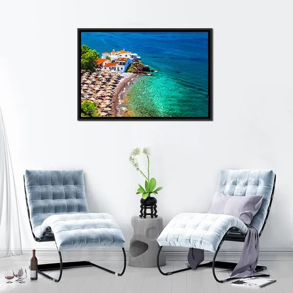 Islands Hydra  Greek Canvas Wall Art