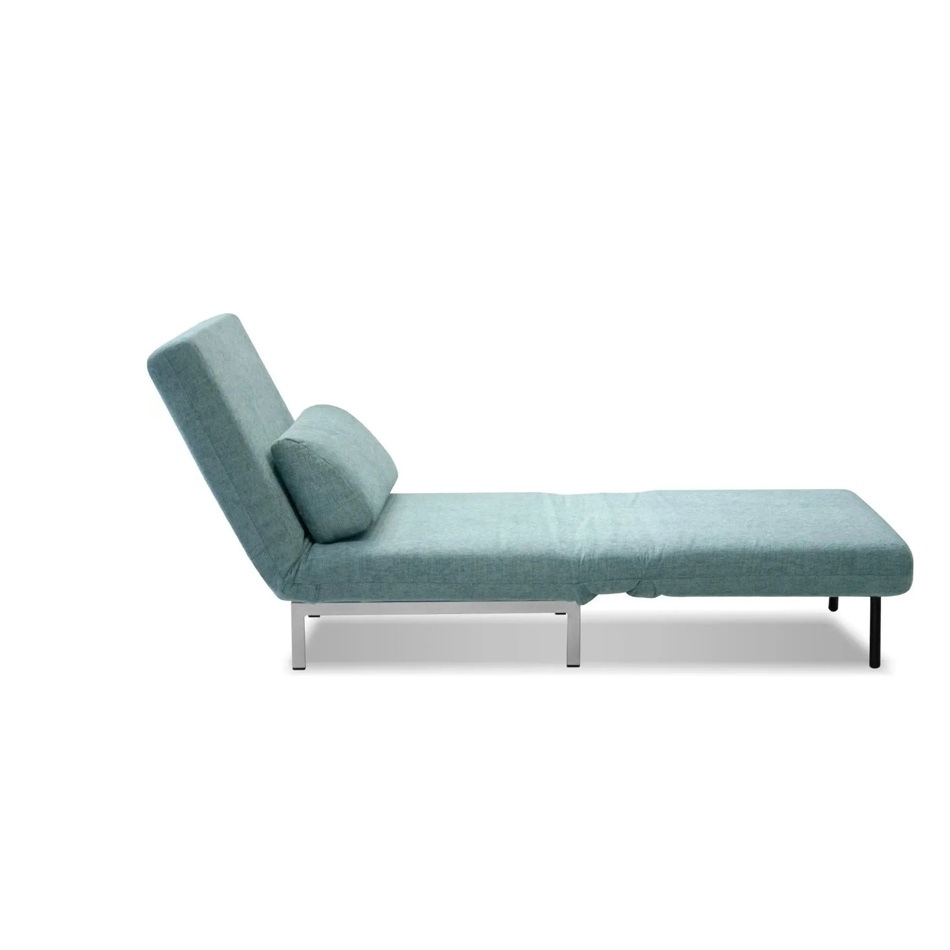 ISO Peacock Fabric Sleeper Chair - Mobital