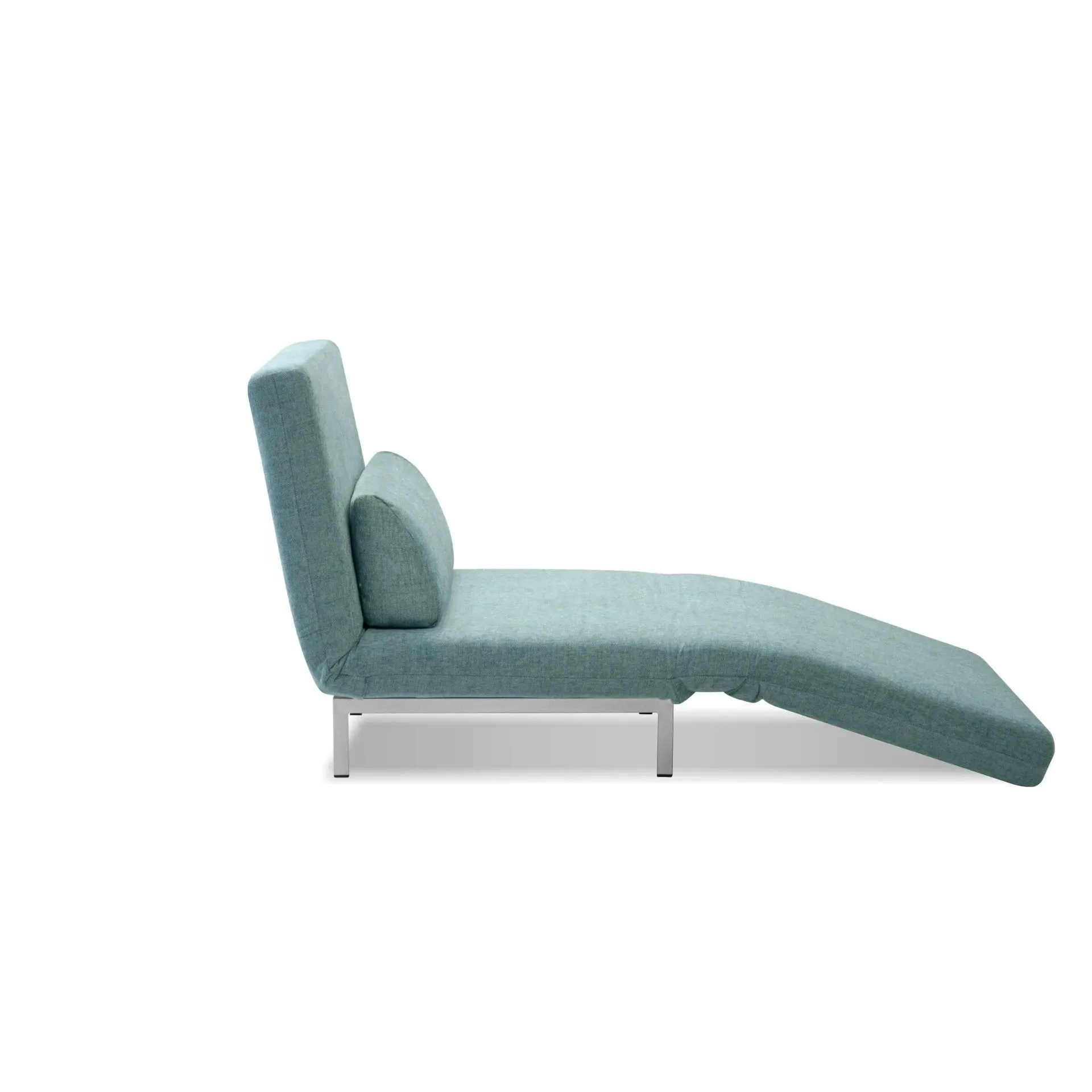 ISO Peacock Fabric Sleeper Chair - Mobital