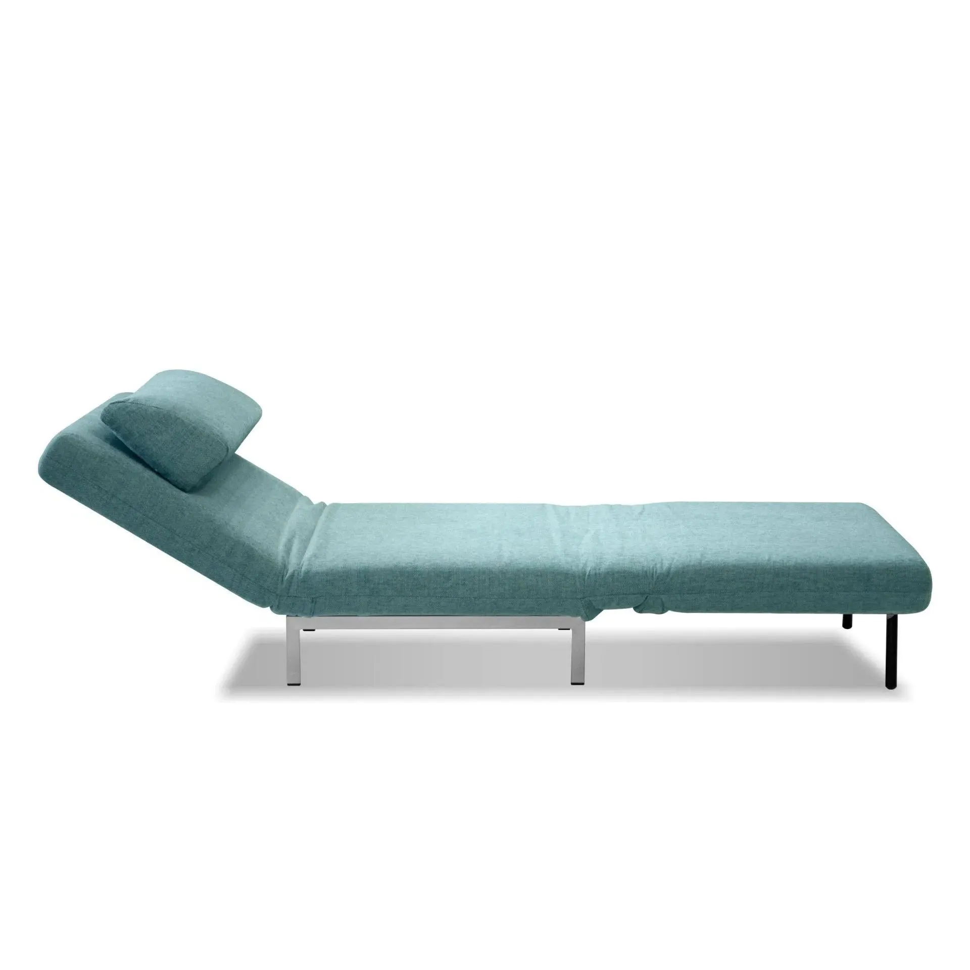 ISO Peacock Fabric Sleeper Chair - Mobital