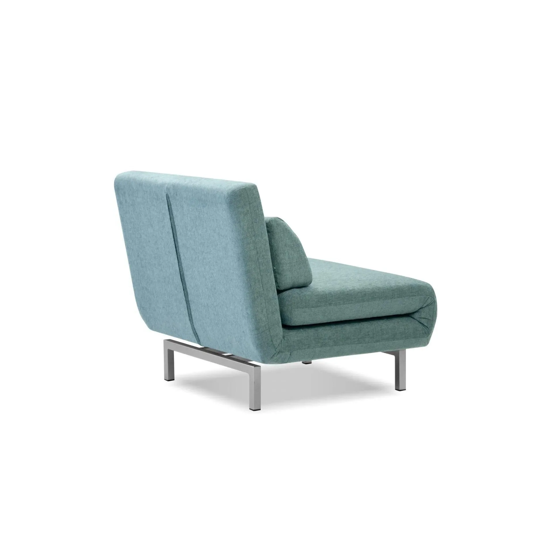 ISO Peacock Fabric Sleeper Chair - Mobital