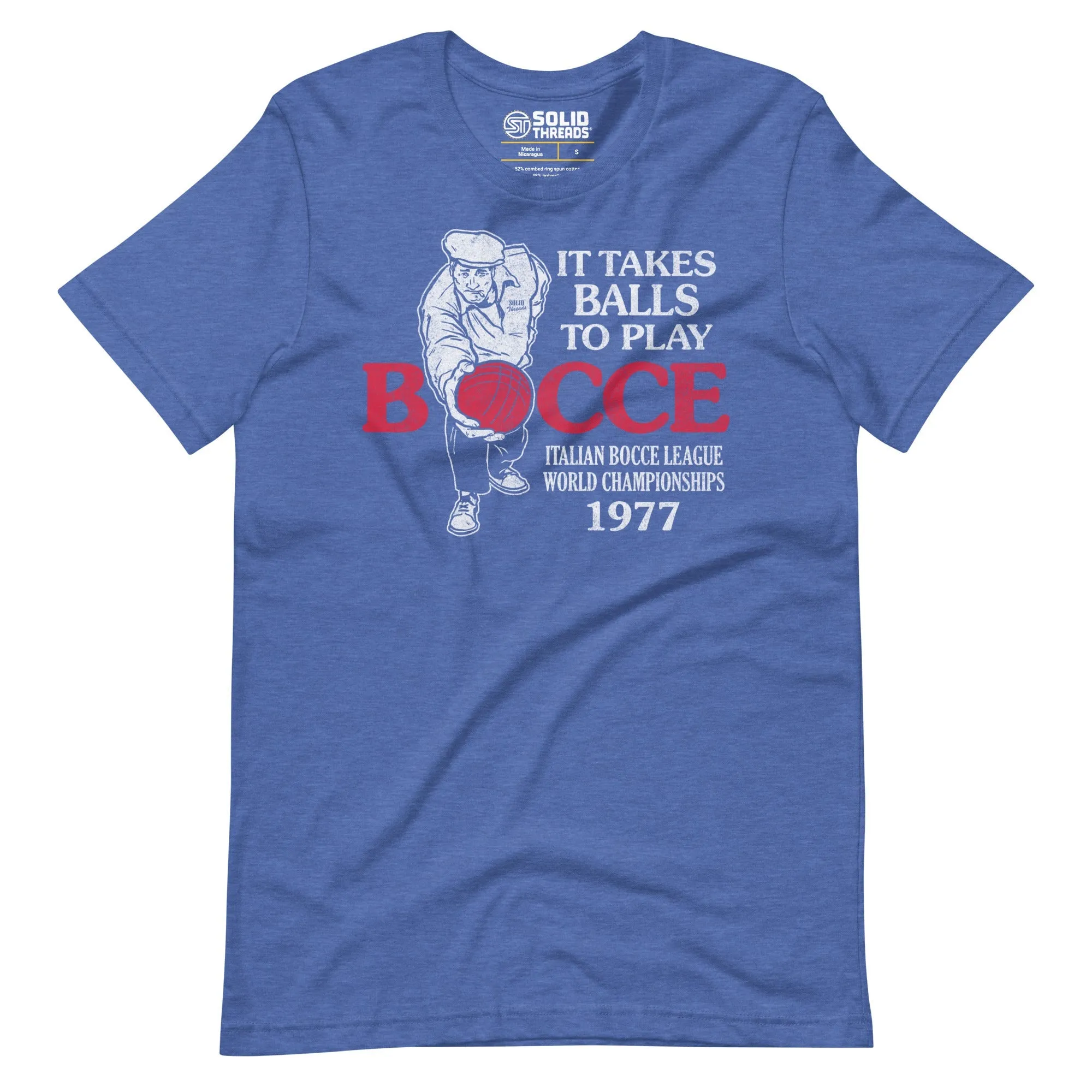 It Takes Balls To Play Bocce Soft Style T-Shirt