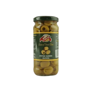 ITALIA PITTED GREEN OLIVES 230GM