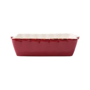 Italian Bakers Small Rectangular Baker - Red