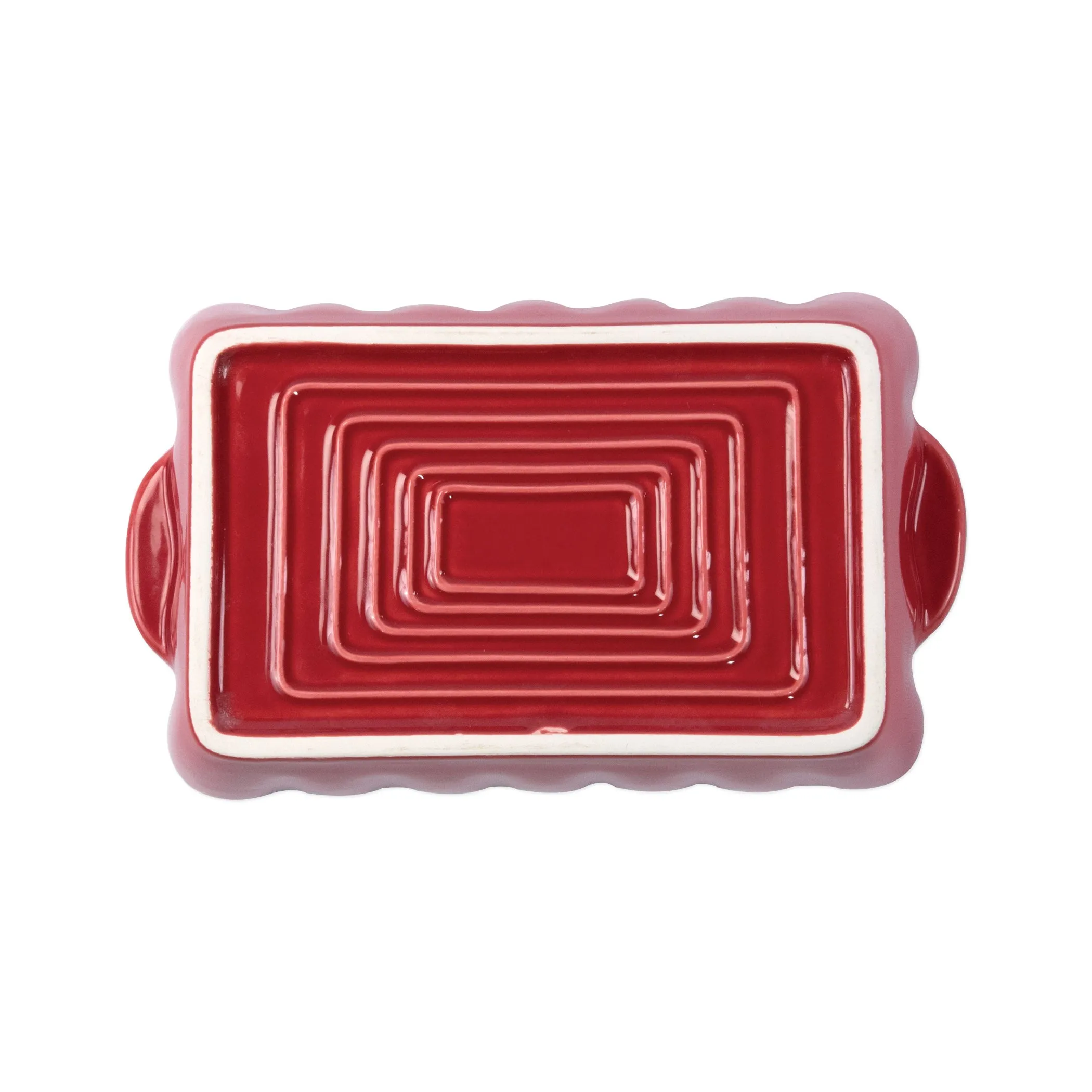 Italian Bakers Small Rectangular Baker - Red