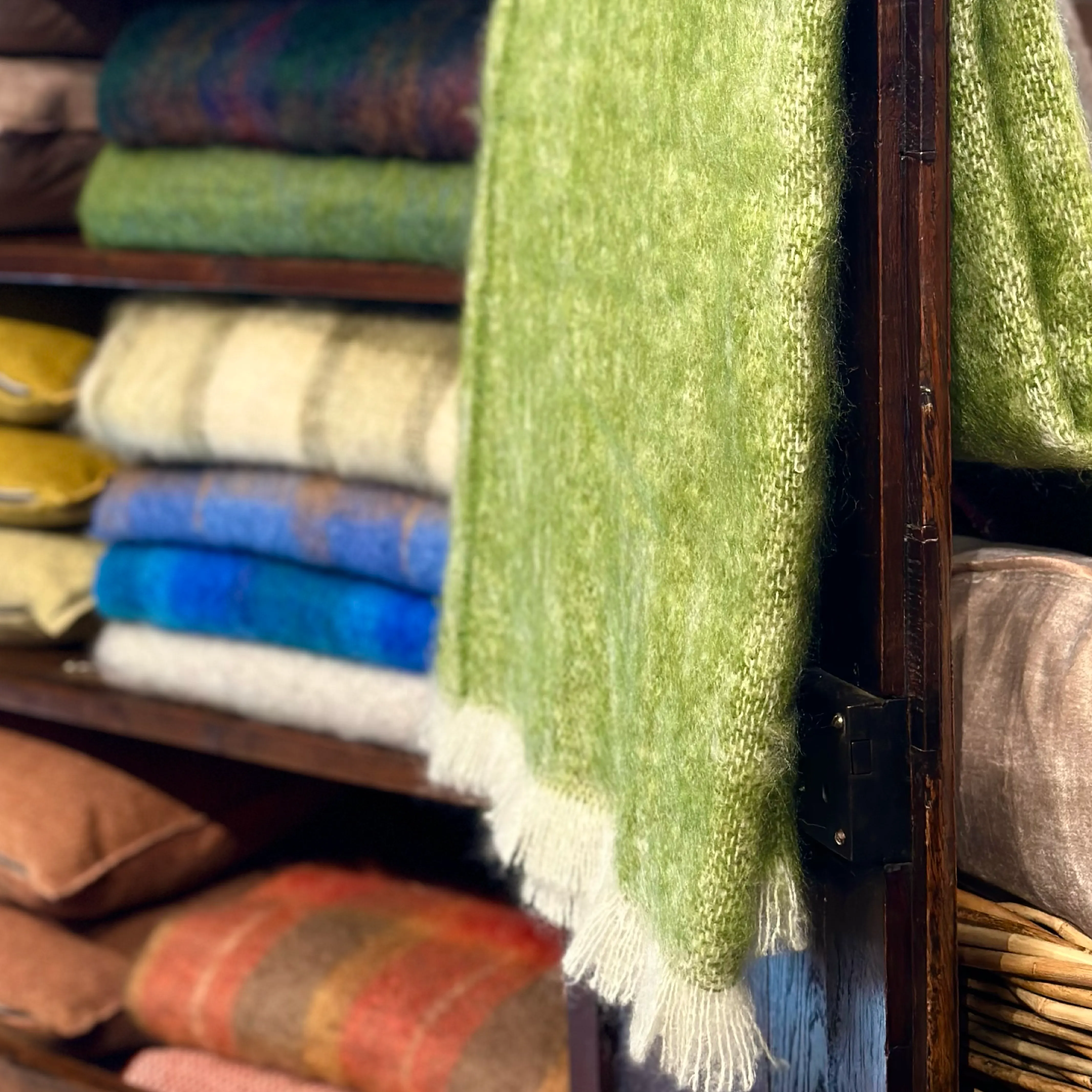 Italian Mohair Throw Collection