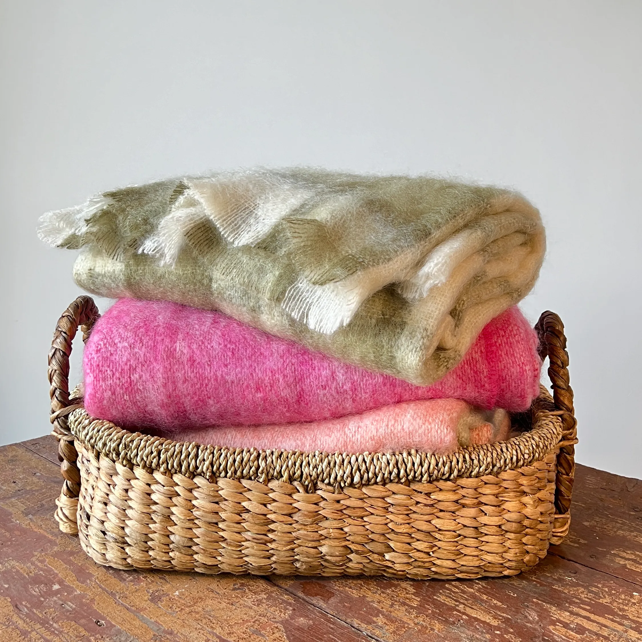 Italian Mohair Throw Collection