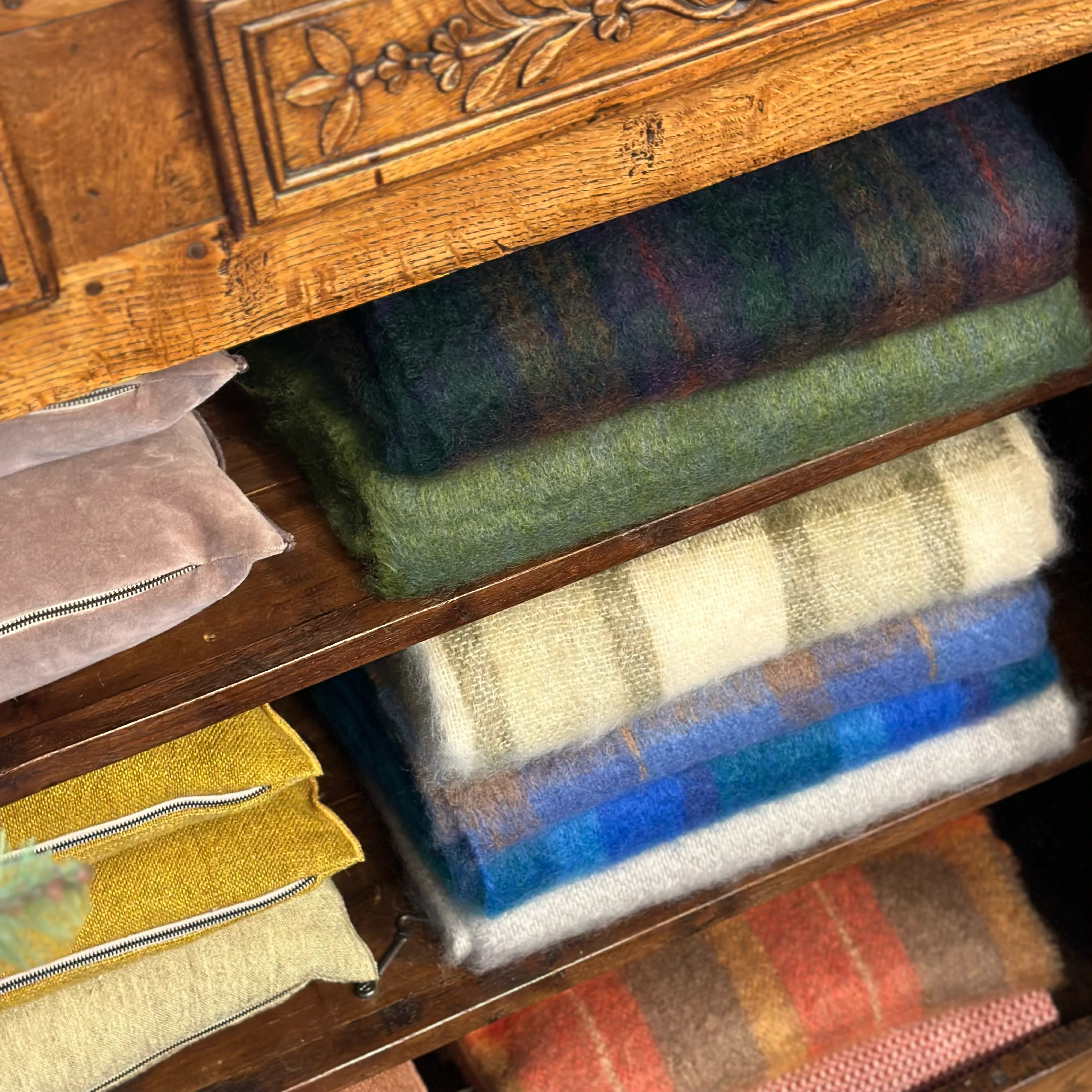 Italian Mohair Throw Collection