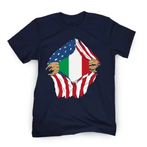 Italy USA Shred Tee