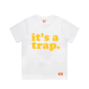 It's a trap slogan tee - yellow