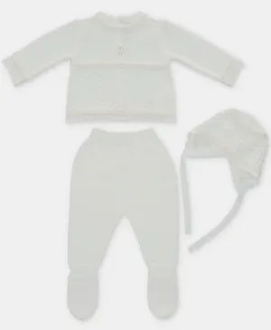 Ivory Knit Set