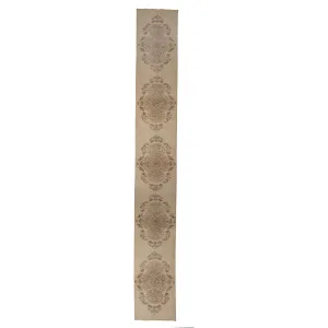 Ivory Traditional Wool Runner - 3'1" x 23'1"