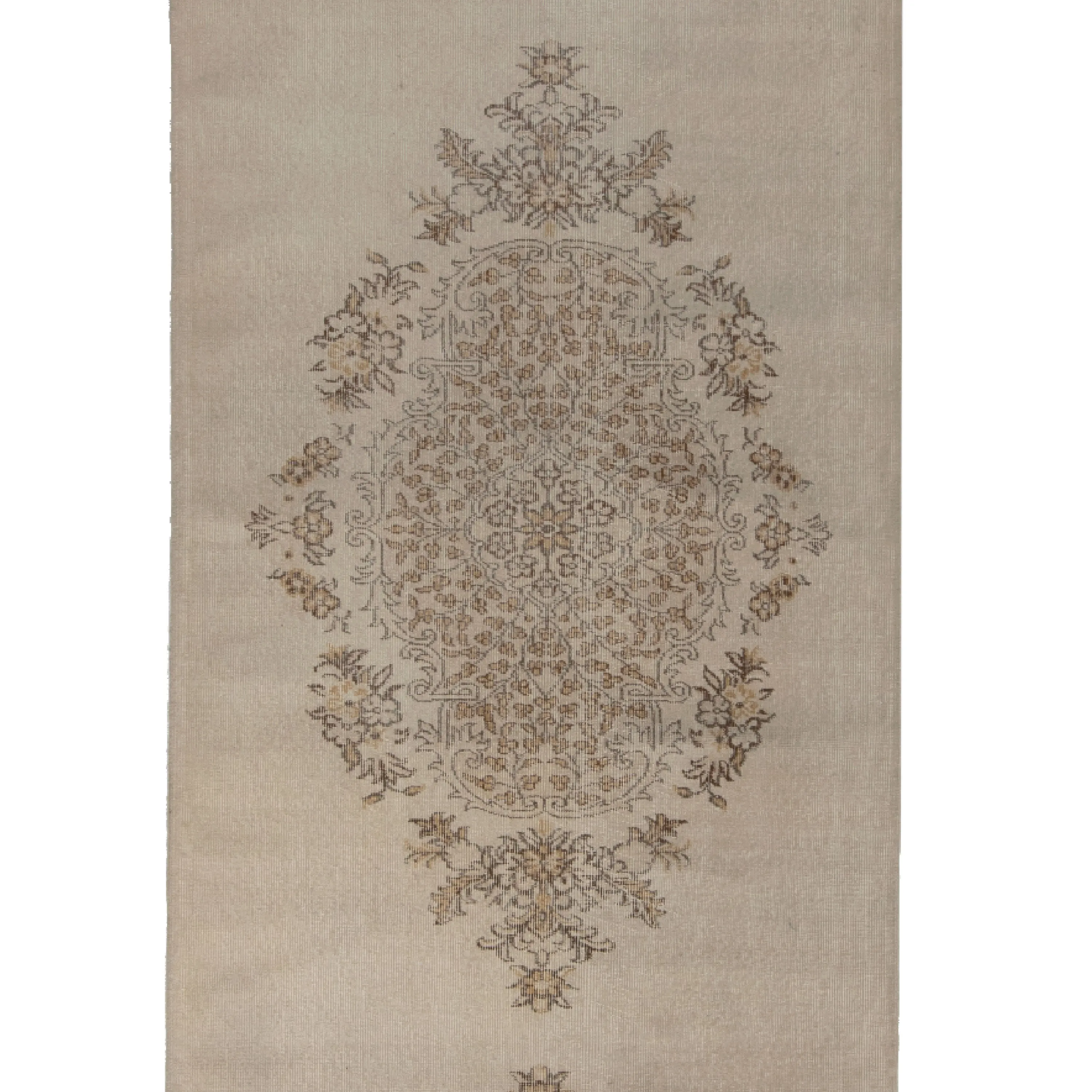 Ivory Traditional Wool Runner - 4'2" x 18'8"